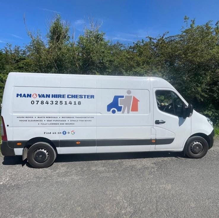 simple van silhouette on white background