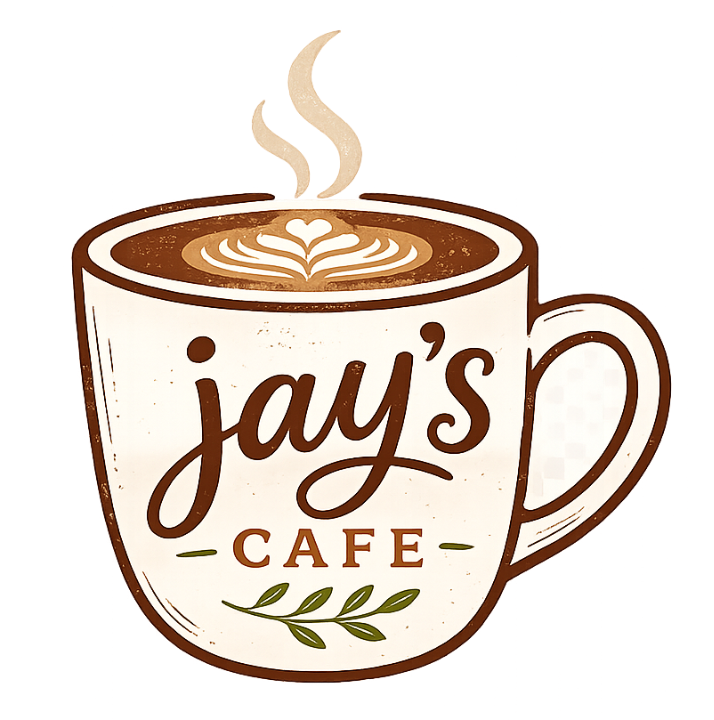 cozy cafe interior, coffee cups, breakfast plates cozy cafe interior, coffee cups, breakfast plates