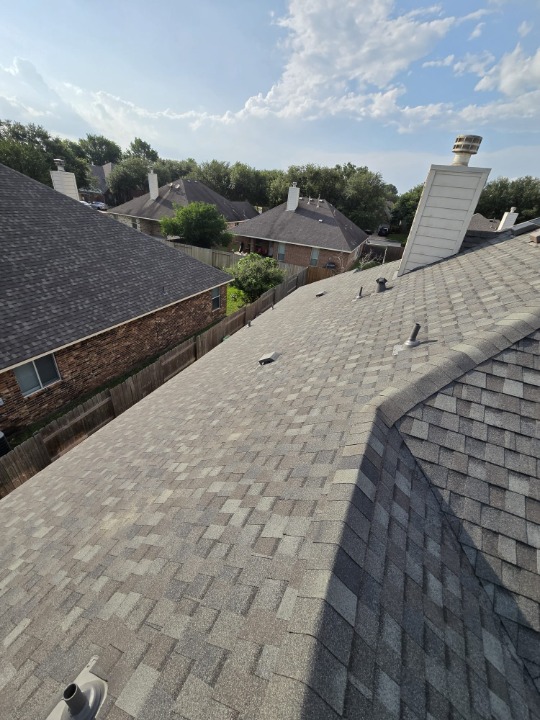 Standing seam metal roof on a modern home