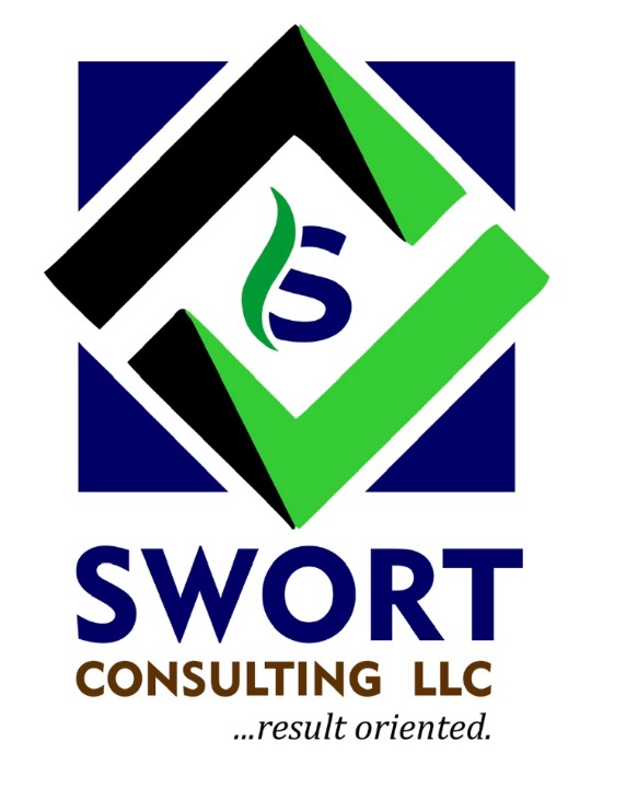 Executive leader at Swort Consulting reviewing strategic plans